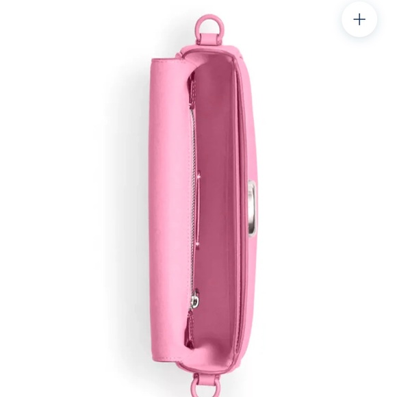 NWT Coach Emmy Saddle Bag 23 in Vivid Pink Glovetanned Leather $395 Retail - Picture 8 of 11